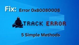 Fix Windows 10 Update Error 0x80080008