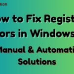 Registry Errors