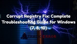 Corrupt Registry