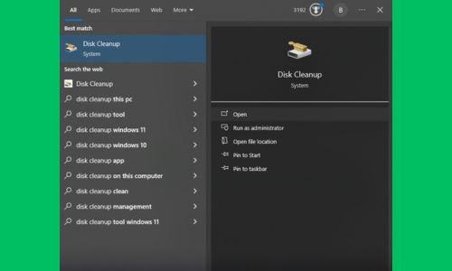 Disk Cleanup
